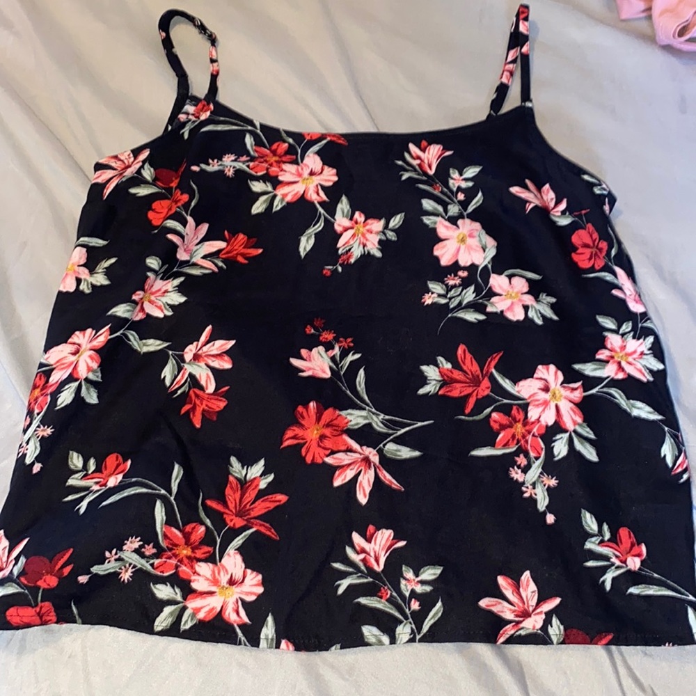 FLOWEY FLORAL TANK